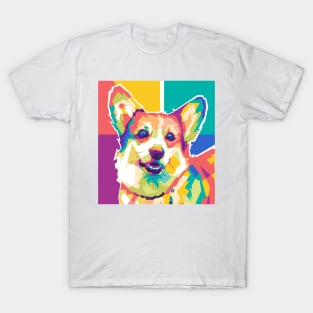 sweet and cute pop art dog T-Shirt